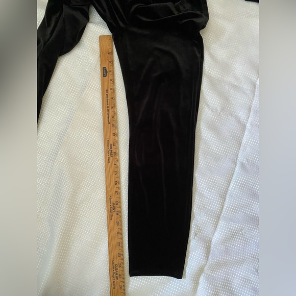 Monki Velvet Black Wrap Front Gothic Jumpsuit women’s size XS - Picture 9 of 16